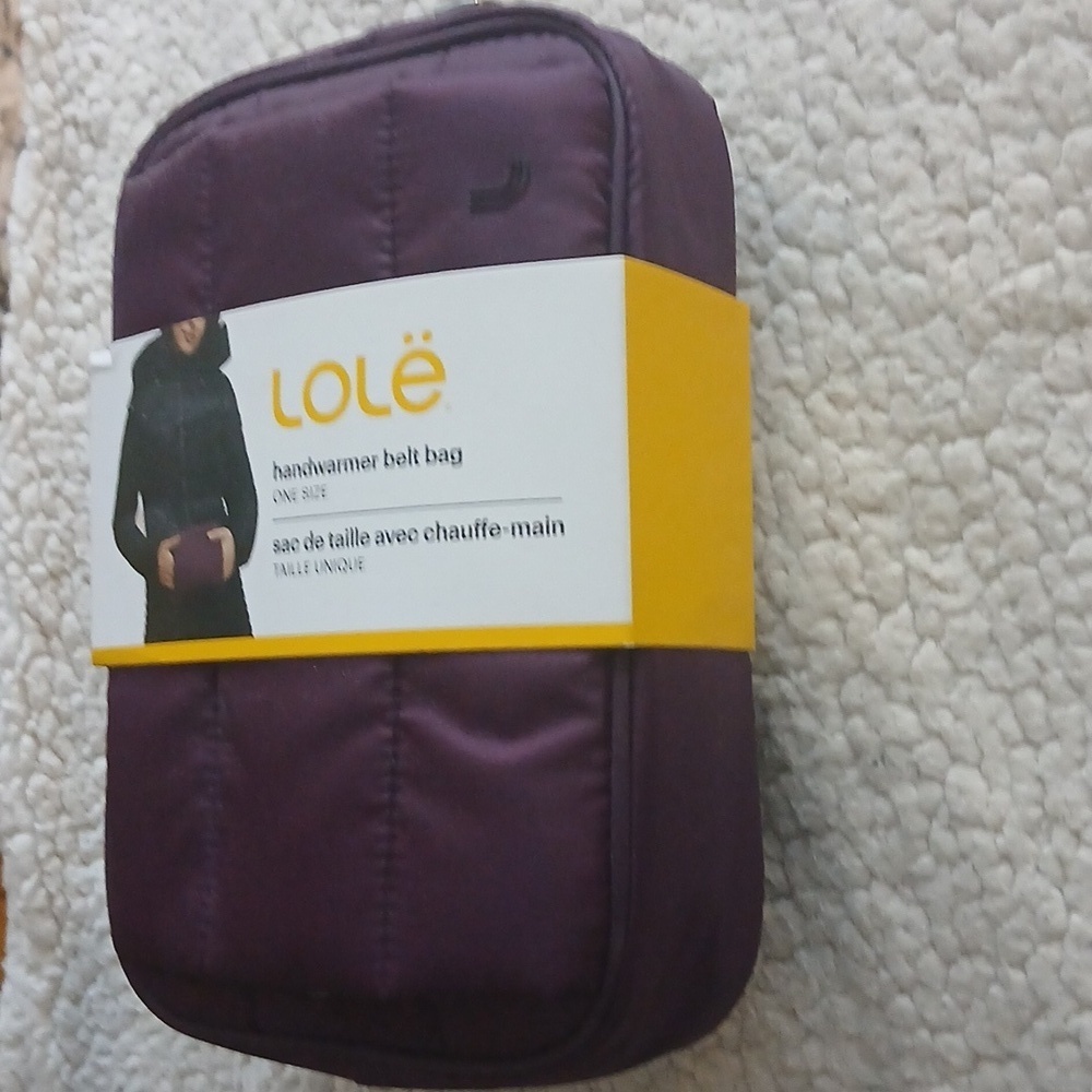 Lole Deep Purple Handwarmer Belt Bag - Picture 2 of 4
